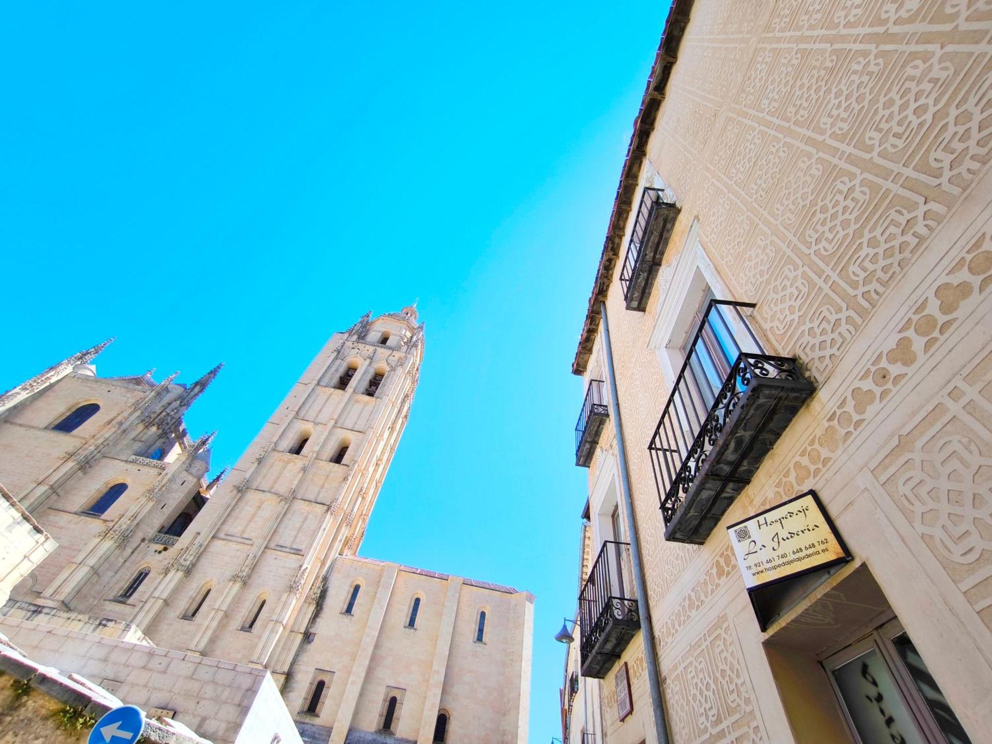 Hospedaje La Juderia Segovia Bagian luar foto
